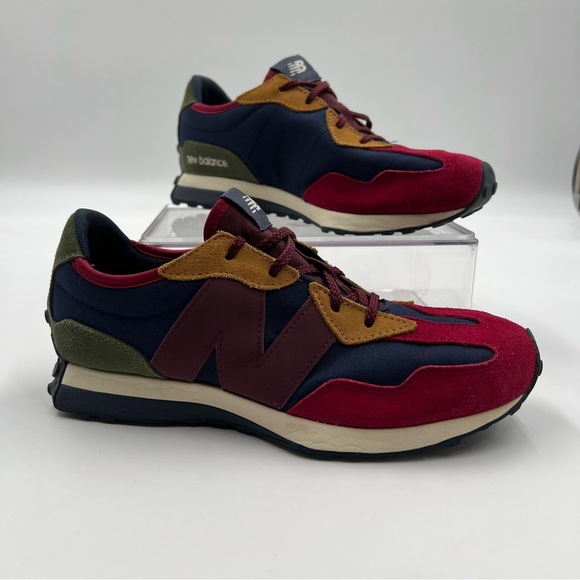 New Balance Other - Men’s New Balance 327 Codura size 7 GS327FW1.‎ Navy burgundy wheat and green.